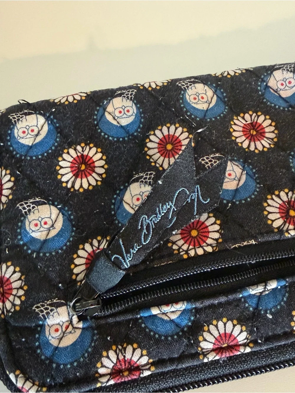 Vera Bradley Quilted Zip Wallet - Picture 6 of 6